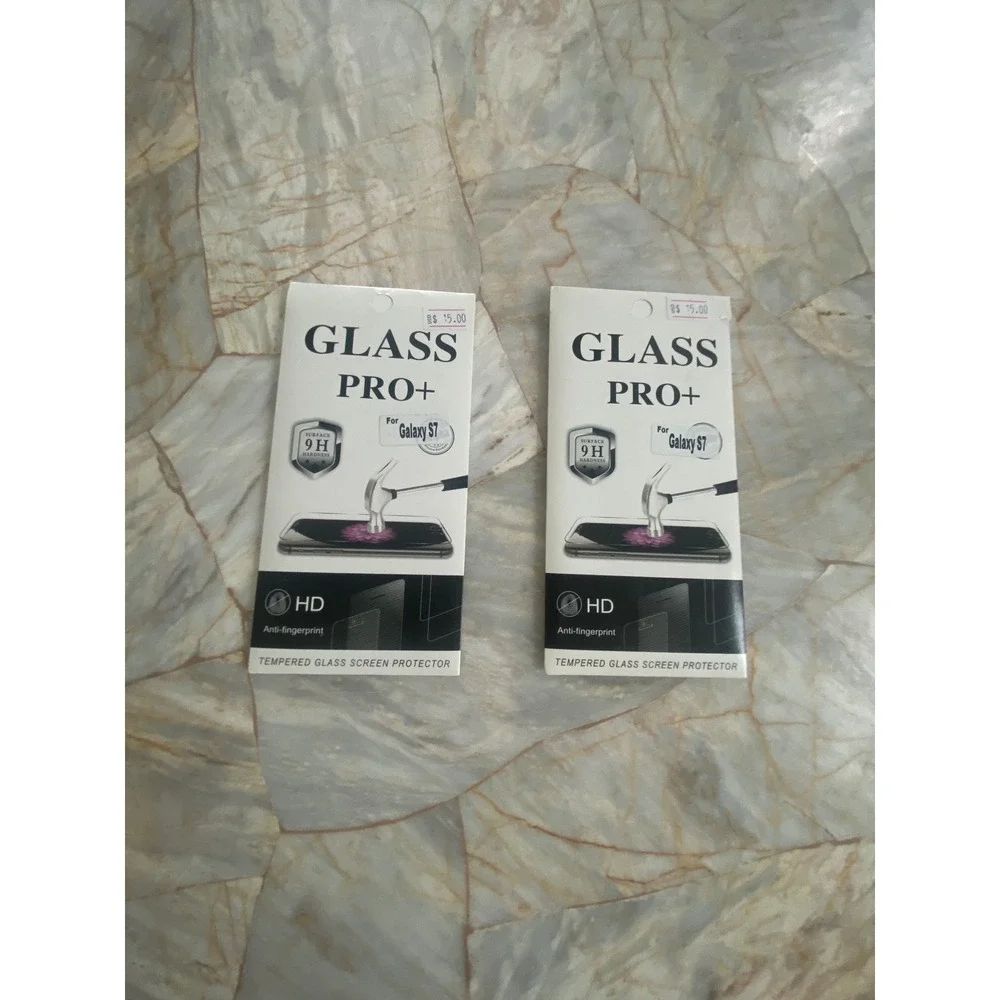 2 Pack Glass Pro+‎ Premium Tempered Glass Screen Protector for Samsung Galaxy S7